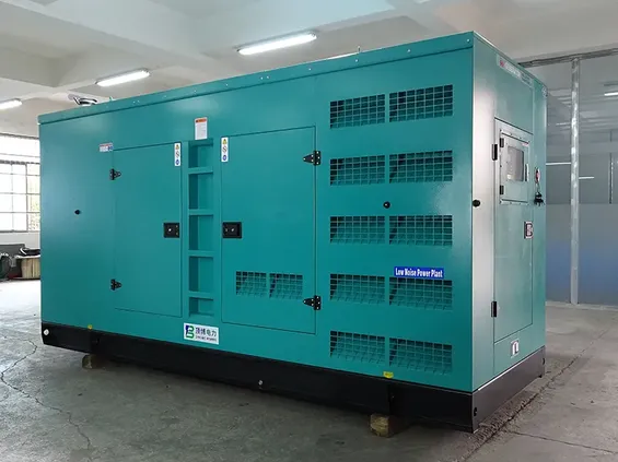 Grupo gerador a diesel para o setor de educação