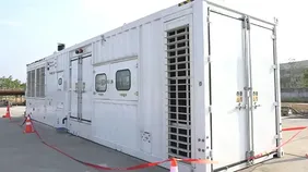 Grupo gerador a diesel para indústria de óleo e gás