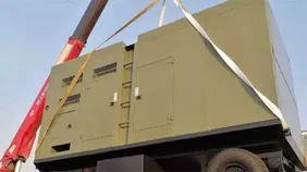 Grupo gerador a diesel para telecomunicações