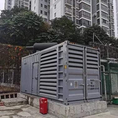 Gerador a diesel de 64kW/700kW exportado para o Oriente Médio