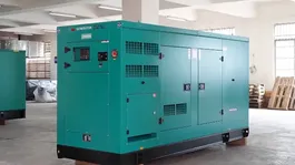 Gerador de energia elétrica alimentado por motor Volvo