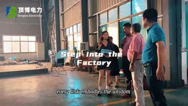 Clientes africanos visitam a fábrica da Dingbo