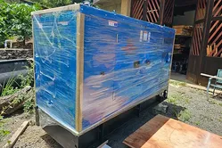 Grupo de geradores a diesel silenciosos com motor Perkins de 90 kW exportados para os Estados Unidos 