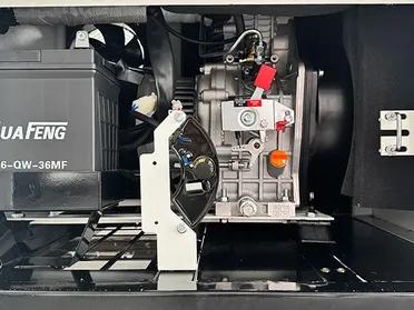 Geradores a Diesel Silenciosos  Refrigeradores a Ar (Monocilíndrico)