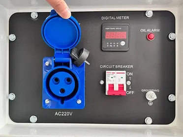 Geradores a Diesel Silenciosos  Refrigeradores a Ar (Monocilíndrico)