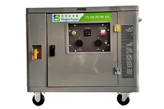 Geradores Silenciosos a Gasolina 5kW/8kW/9kW Refrigerado a Ar (Monocilíndrico)