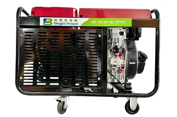 Gerador Soldador a Diesel Refrigerado a Ar (Monocilíndrico)