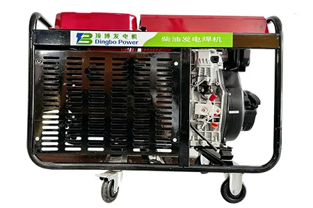 Gerador Soldador a Diesel 250A Refrigerado a Ar (Monocilíndrico)